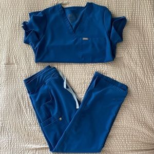 Royal Blue FIGS Scrubs